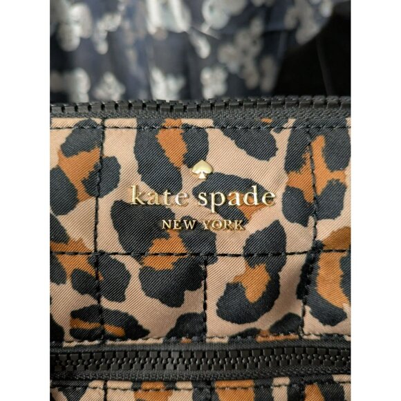 New Kate Spade Camden Spotted Leopard Medium Tote Brown Multi - Picture 2 of 8